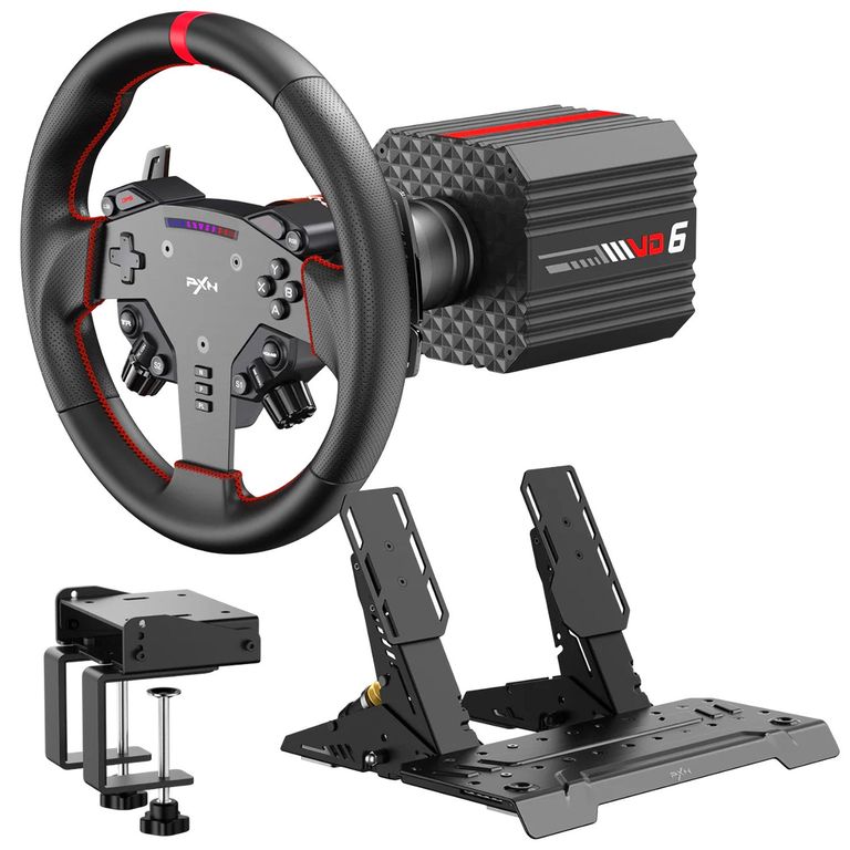 PXN Simulador de Manejo Bundle VD6 Negro