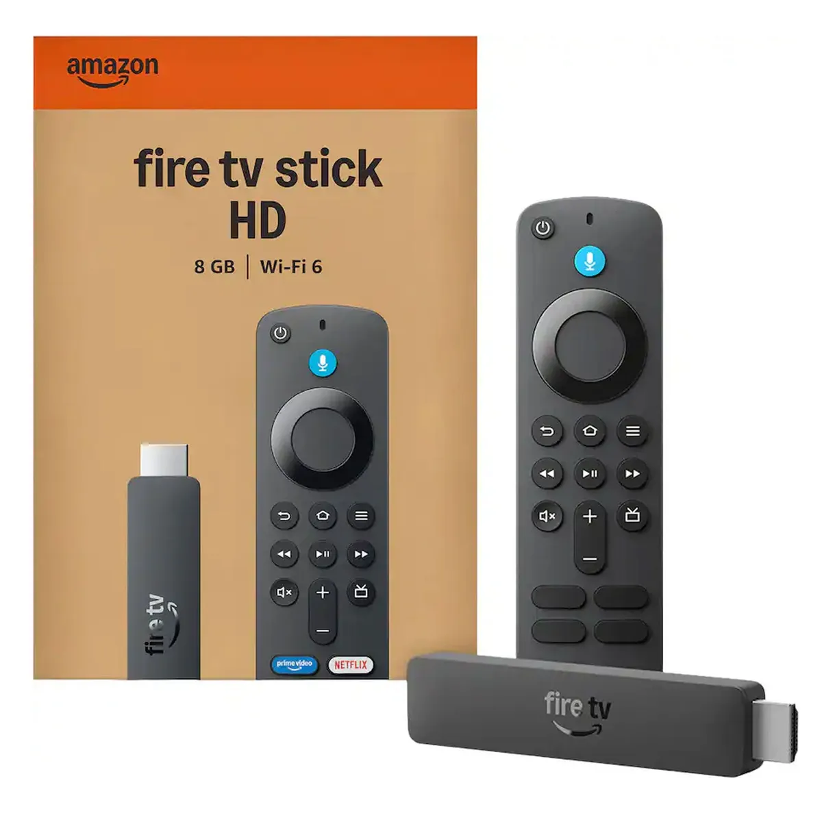 AMAZON - Amazon Fire TV Stick HD con Alexa 8GB 2026 Negro