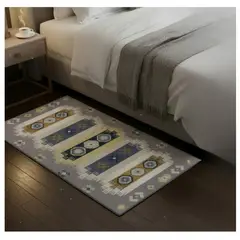 AUCKLAND OUTDOOR - Alfombra Bajada Cama Estampada 60x100 cm Toledo