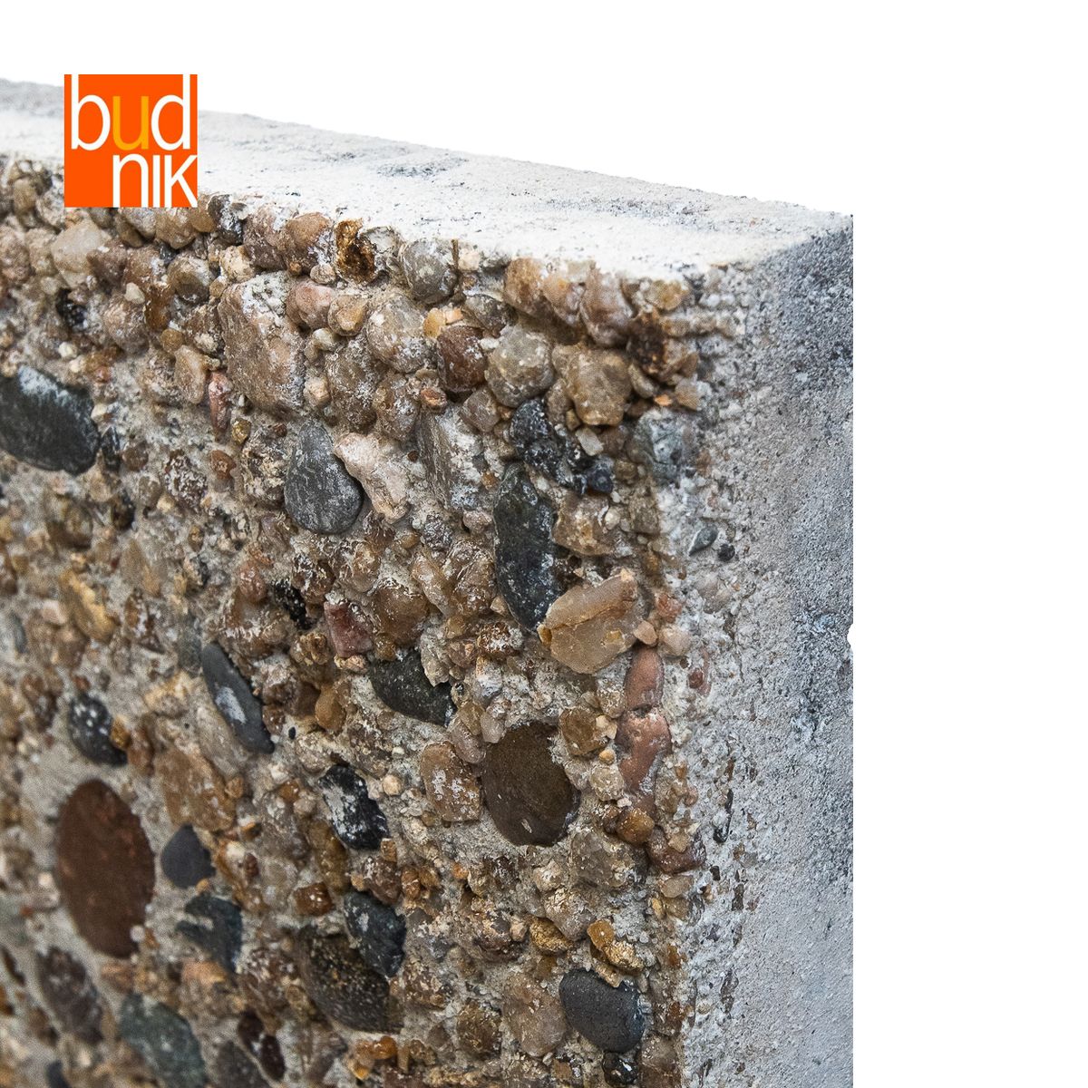 Baldosa Alta Resistencia Lavado Colonial Piedra Blanca  40x40x3.8 cm, marca BUDNIK - Foto 2