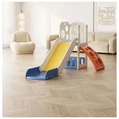 AUCKLAND OUTDOOR - Juego Resbalin Infantil + Escalada Tobogan Torre Rojo