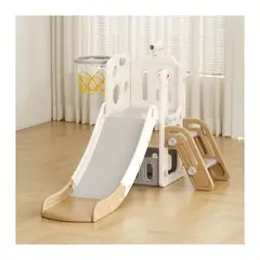 AUCKLAND OUTDOOR - Juego Resbalin Infantil Escalera y Aro Torre Coffee