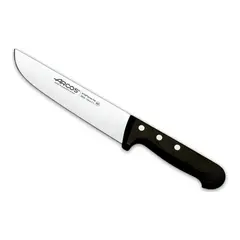 ARCOS - Cuchillo Carnicero 17,5cm Profesional Premium Asado Color Negro