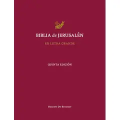 ANTARTICA LIBROS - Biblia De Jerusalen En Letra Grande 5° Edicion