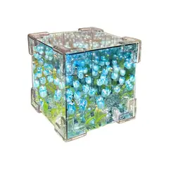 GENERICO - Lampara Tulipanes Eternos Cubo De Tulipanes Espejo Tulipanes Labg