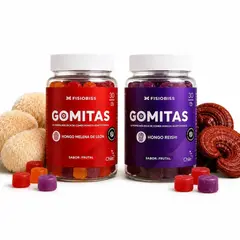 FISIOBISS - Pack Gomitas - Melena De León + Reishi