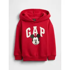 GAP - Polerón Mickey Toddler Niño Sin Cierre Rojo