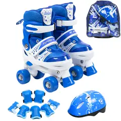 GENERICO - Patines Roller 4 Ruedas Ajustables Artísticos Para Niños S(19-21 CM)