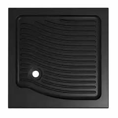 DOER - Receptáculo De Ducha 80x80cm Negro 10103