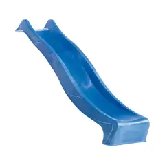 PATIO PARQUE - Resbalín Tobogán Conectable Con Manguera Plástico Hdpe Azul