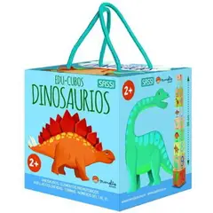 ANTARTICA LIBROS - Los Dinosaurios Edu Cubos