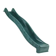 PATIO PARQUE - Resbalín Tobogán Conectable Con Manguera Plástico Hdpe Verde