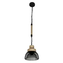WANT - Lámpara Colgante Decorativa Rústica Con Cadena E-27