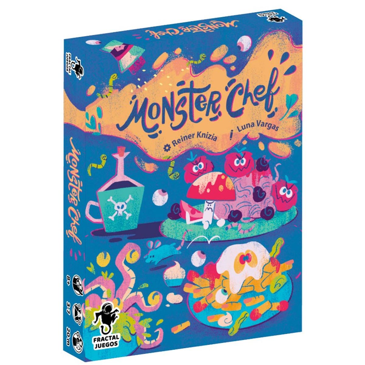 FRACTAL JUEGOS - Monster chef  - Juego de mesa