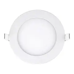 AVC - Pack 5 Panel Redondo LED ECO Embutido 12W Frío