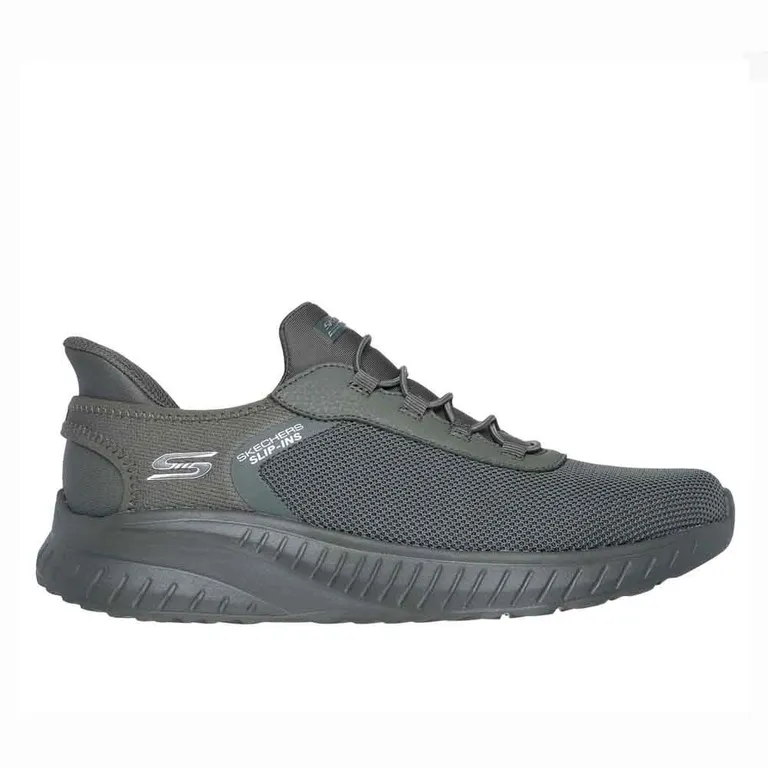 Zapatillas Hombre Slip-Ins Bobs Squad Chaos - Tough Walk Verde Oliva