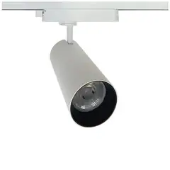 WANT - Foco LED Decorativo Riel Monofásico 18W Blanco Cálido