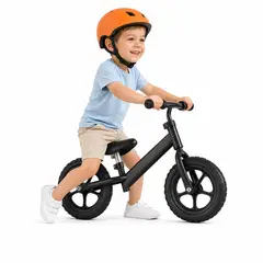 EVERSO - Bicicleta De Equilibrio 3-8 Años Aro 14 Color Negro