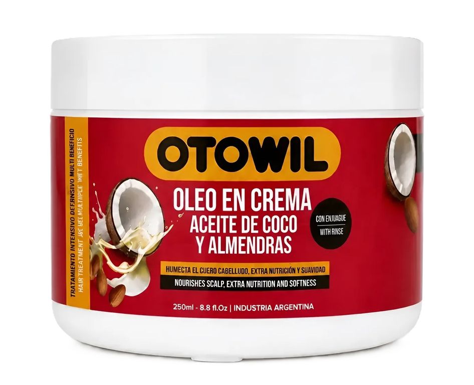 Oleo Crema Aceite de Coco y Almendras 250gr