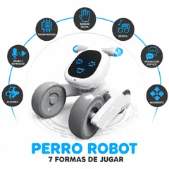 GENERICO - Perro Robot Interactivo Control Remoto Voz Programable