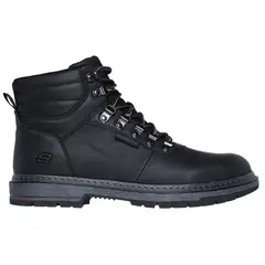 SKECHERS - Bototo Waterproof Hombre Corado - Jaxx Negro 205232-BLK