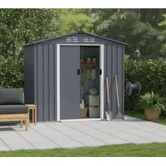 PROCHEF - Bodega De Jardín Metálica 195x110x194 cm