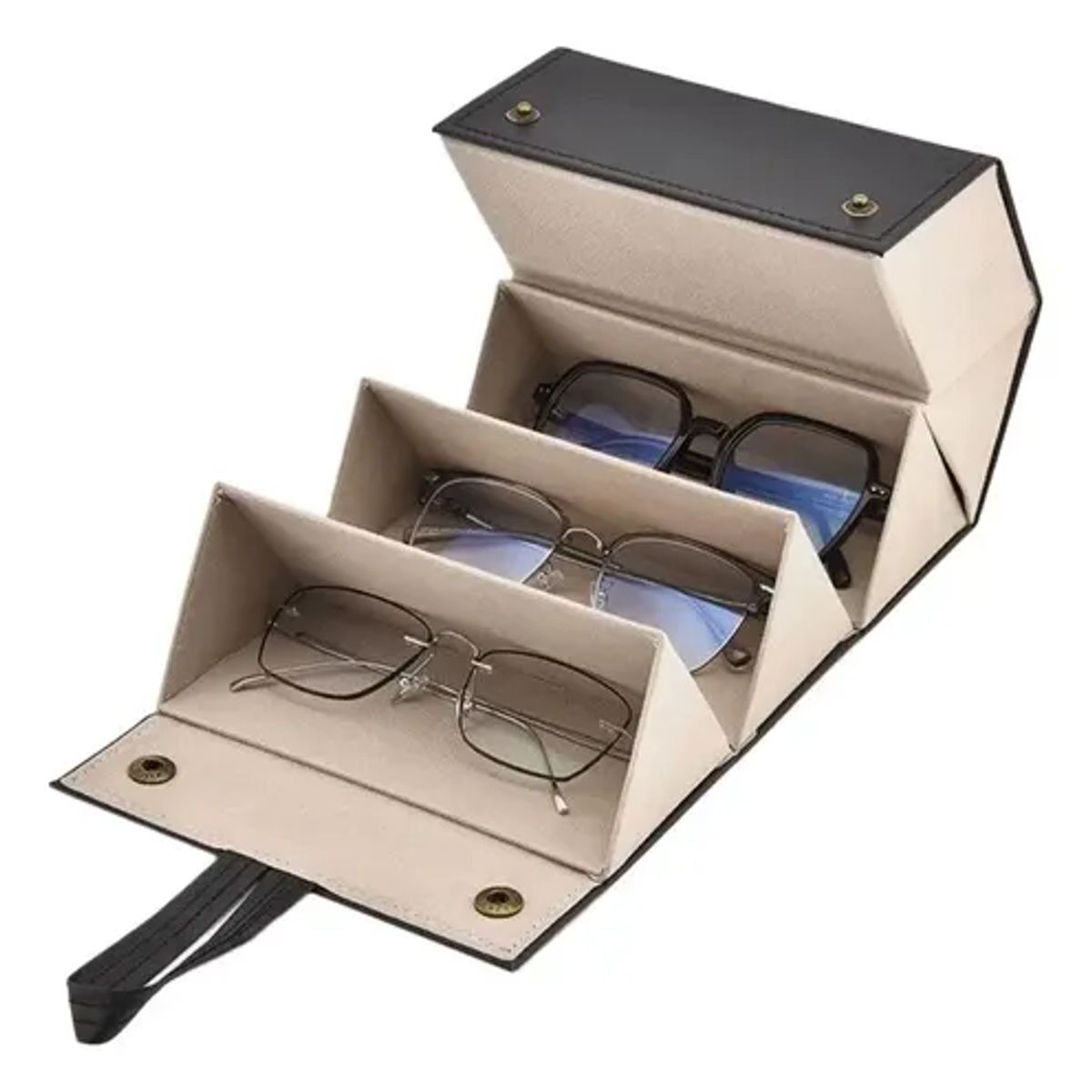 NORPLAT - Organizador Estuche 6 Lentes De Sol Gafas Plegable - Norplat