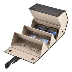NORPLAT - Organizador Estuche 6 Lentes De Sol Gafas Plegable -