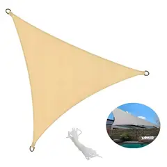 GENER - Toldo Vela Triangular 3x3x3 Sombra Cubierta Terraza Jardin