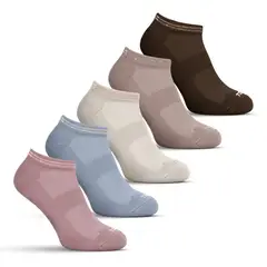 TOP - Calcetines Niña Deportivos Cortos Con Lurex Pack 5 C1
