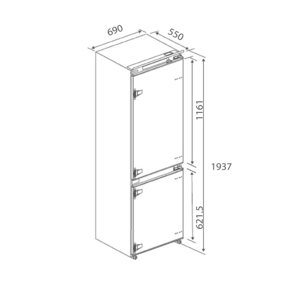 FDV - Refrigerador combinado Smart It 403Lts No Frost FDV