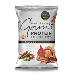 GAMS - CHIPS DE PROTEINA 65GRS EXTRA PICANTE -