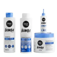 SALON LINE - Kit De Crecimiento De Cabello Original Sos Bomba
