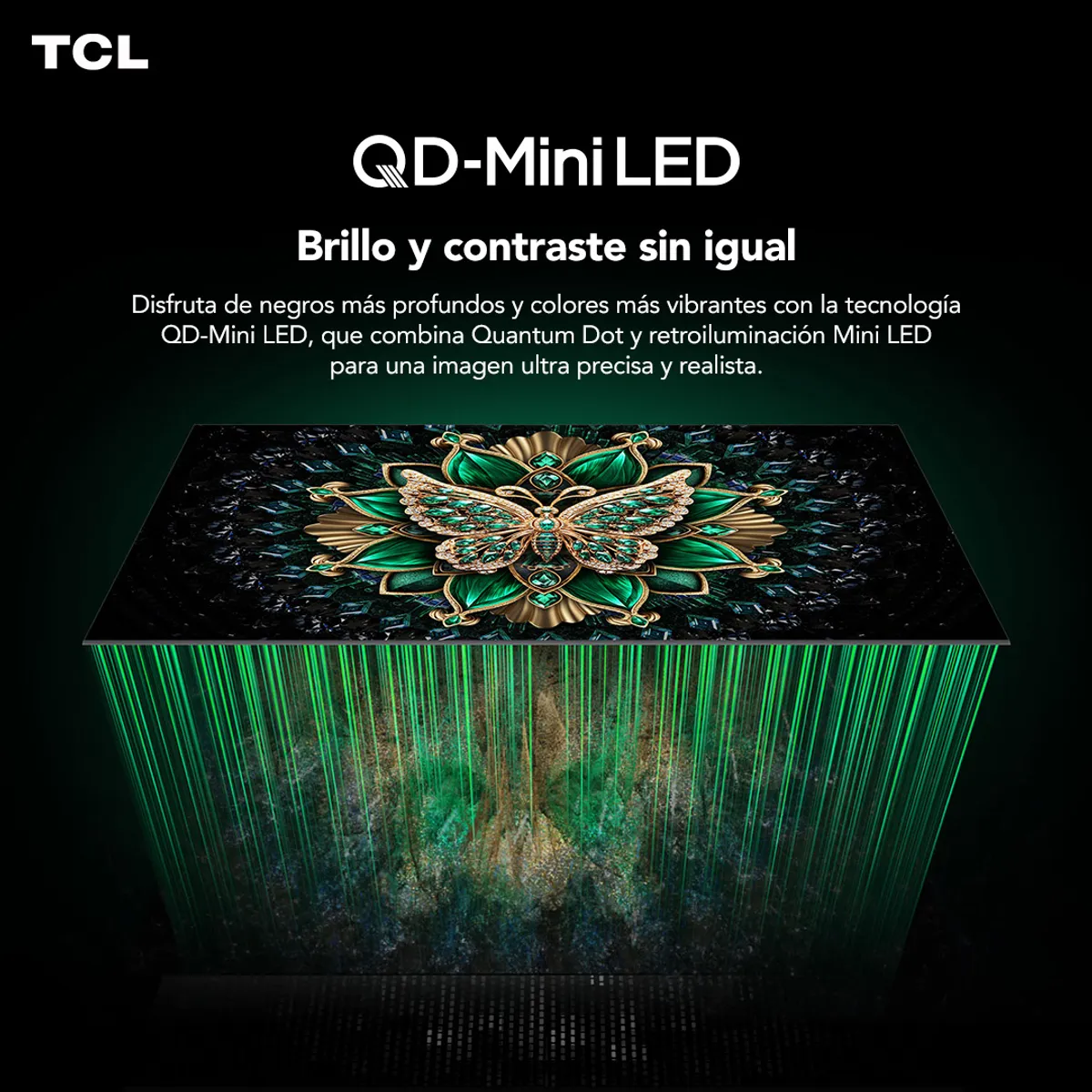 TCL - Smart TV 75 TCL 4K QLED Mini LED 75C6K