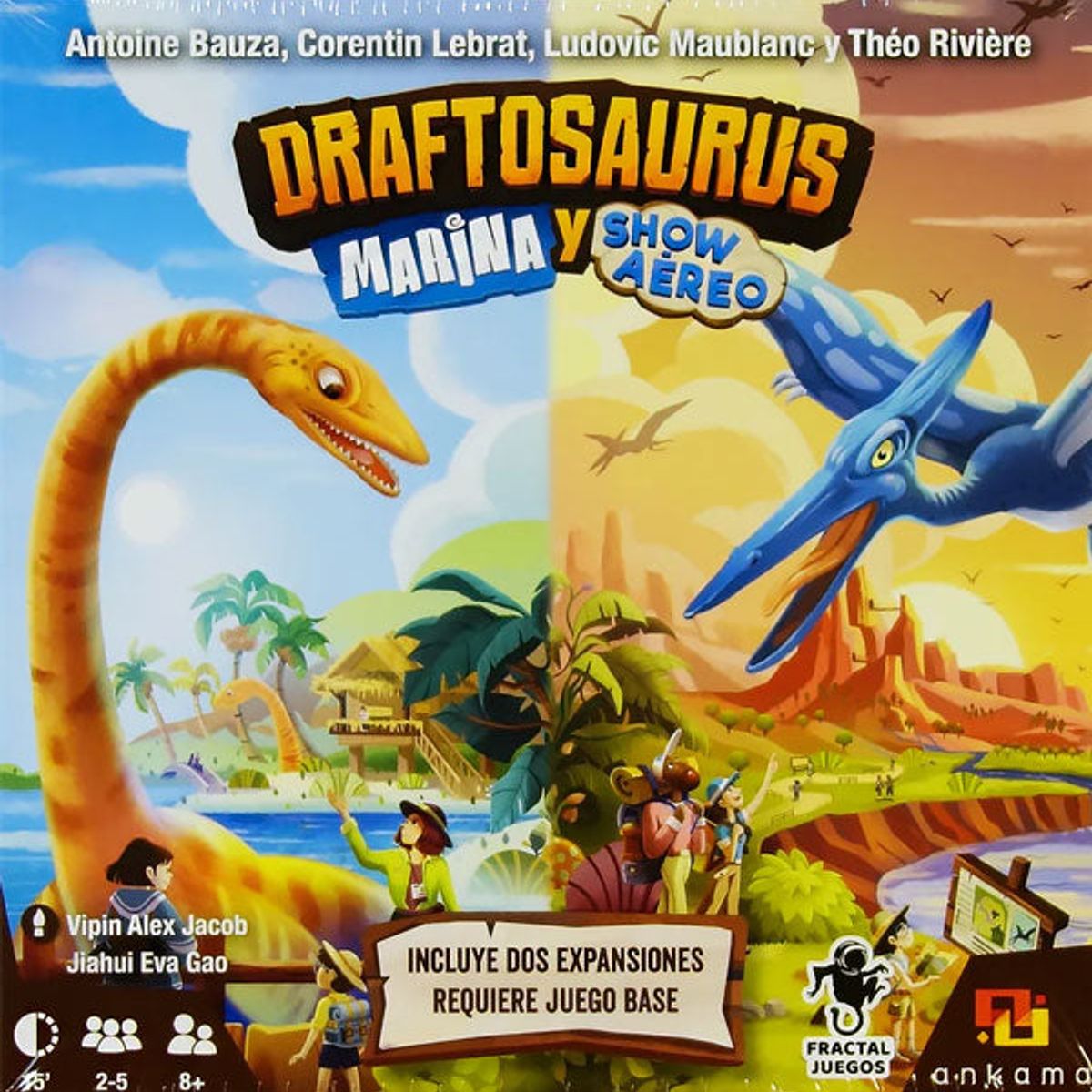 FRACTAL JUEGOS - Draftosaurus: Marina y show aéreo