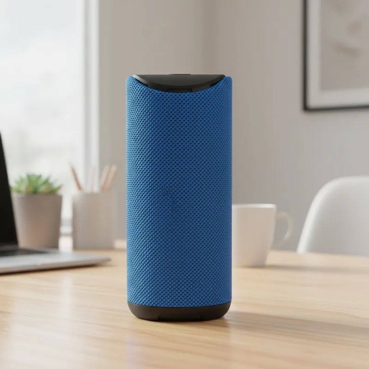 GENERICO - Parlante Bluetooth Portátil Resistente al Agua azul
