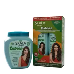 SKALA - Kit Shampoo Y Acondicionador + Crema De Peinar Babosa