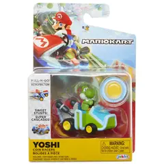 JAKKS PACIFIC - GO KART SUPER MARIO COIN RACERS YOSHI MARIOKART