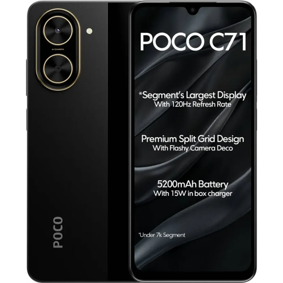 XIAOMI - Celular Xiaomi POCO C71 Potente procesador de ocho núcleos Cámara dual con IA de 32 MP 4+128G