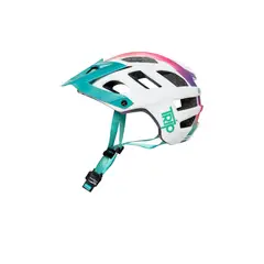 TRIP - Casco de Ciclismo Enduro White Turquoise