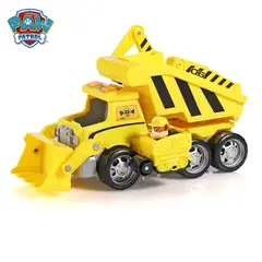 PAW PATROL - Vehículo Constructor Rubble Luces y Sonidos