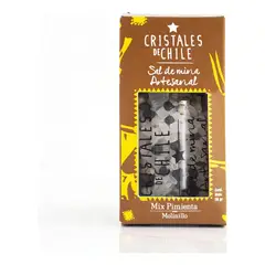 CRISTALES DE CHILE - Sal Molinillo Mix Pimienta 55 Grs Gourmet