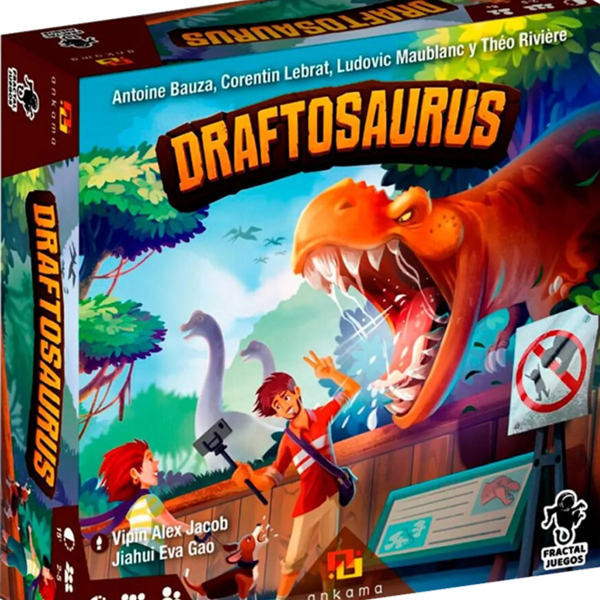 FRACTAL JUEGOS - Draftosaurus  - Juego de mesa