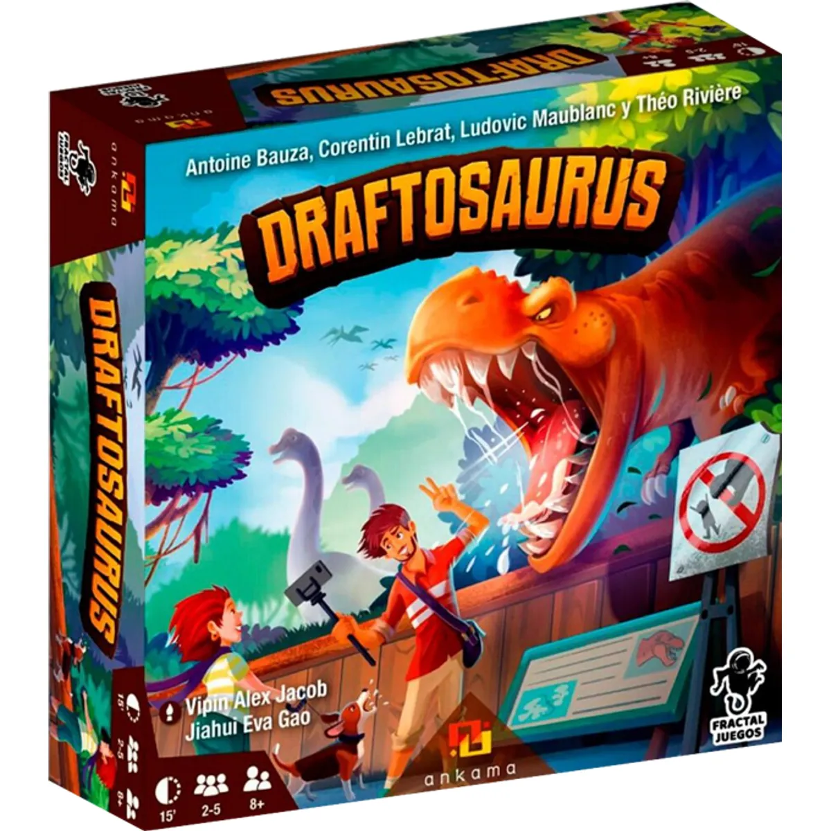 FRACTAL JUEGOS - Draftosaurus  - Juego de mesa