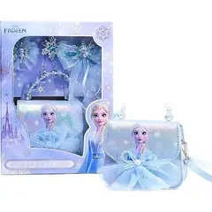 DISNEY - Cartera Elsa con Accesorios para Cabello