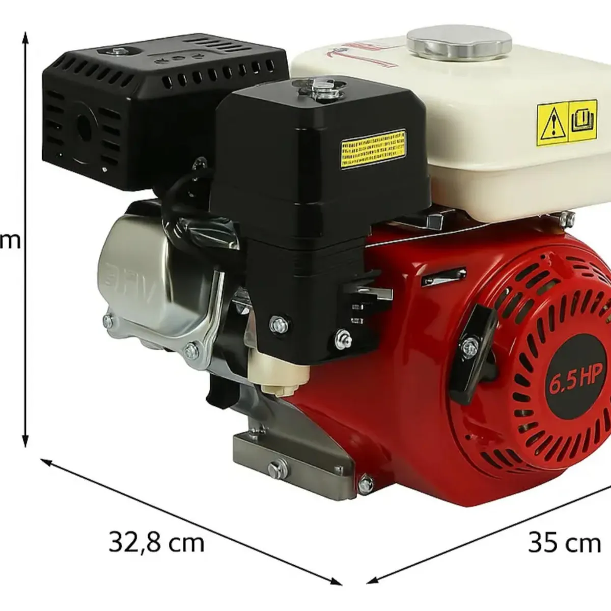 ATURE - Motor Bencinero 6.5 Hp De 4 Tiempos 212cc Agrícola