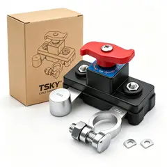 TSKY CHILE SHOPPING - Interruptor Corta Corriente Bateria Auto Universal 12v 24v Desconectador Rapido Evita Descargas