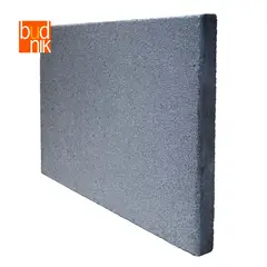 BUDNIK - Baldosa Alta Resistencia Granallada Gris Arroz 60x40x3.8 cm