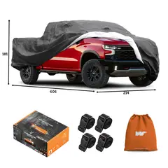 CWAGEN - Funda pick up Deluxe talla L Negro Cab Doble
