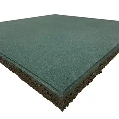 PATIO PARQUE - Palmeta de Caucho 50x50x2,5 Cm Verde